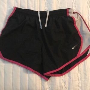 Pink, black and white Nike athletic shorts SOLD